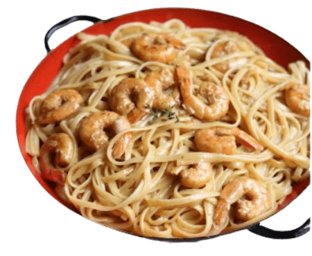 Tagliatelles aux Gambas