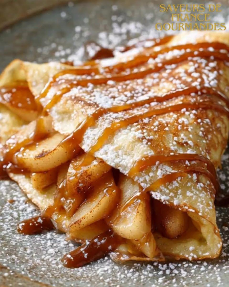 Crêpe Pommes Caramel