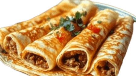 Crêpe à la Viande Hachée