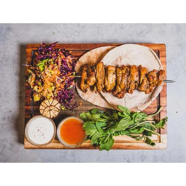 Chicken Kebab Dish