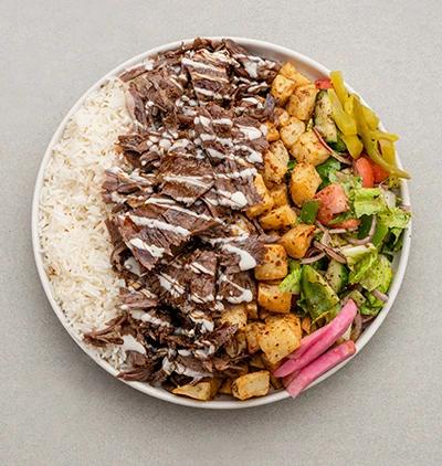 Meat Shawarma Dish