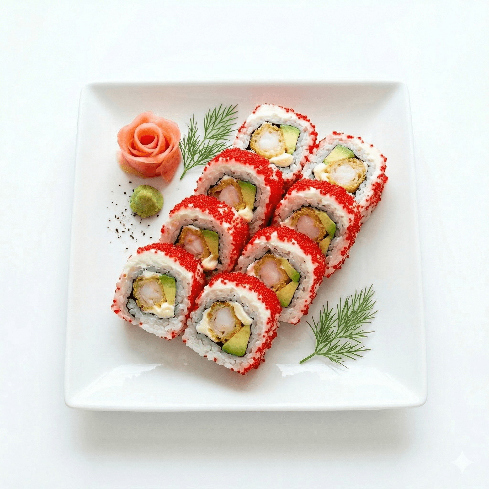 Red Roll 8Pcs