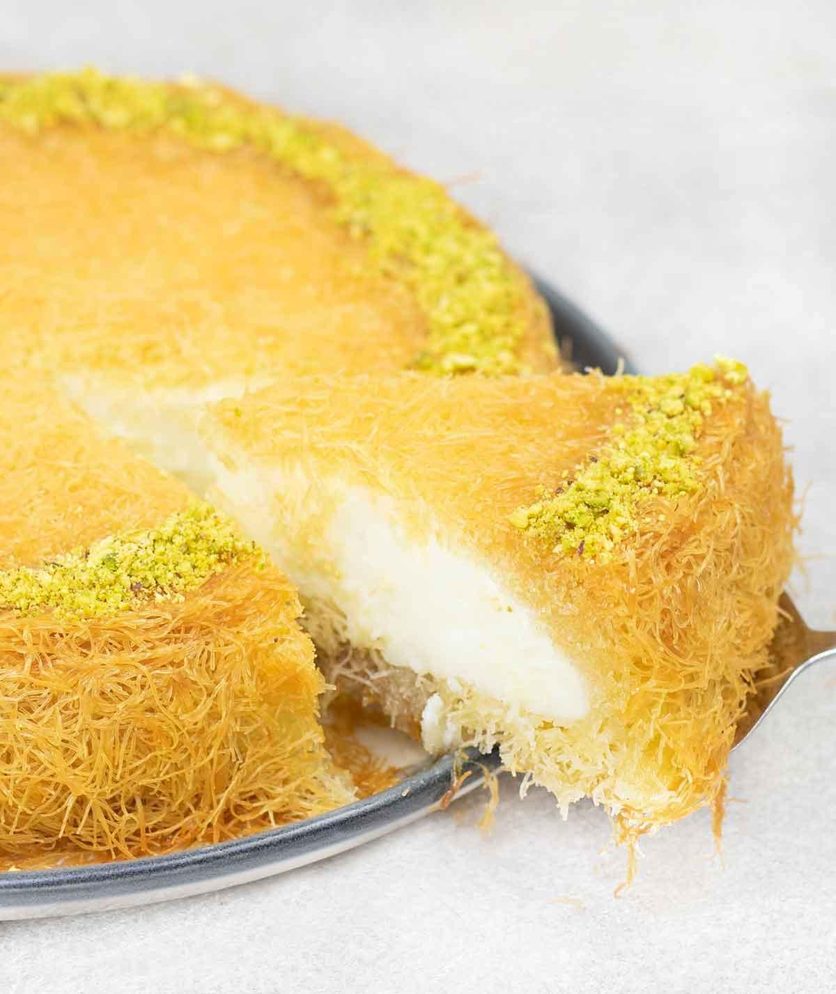 Kunafa With Cream