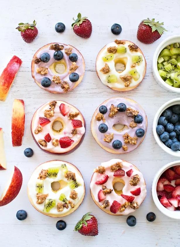 Donuts with Fruits