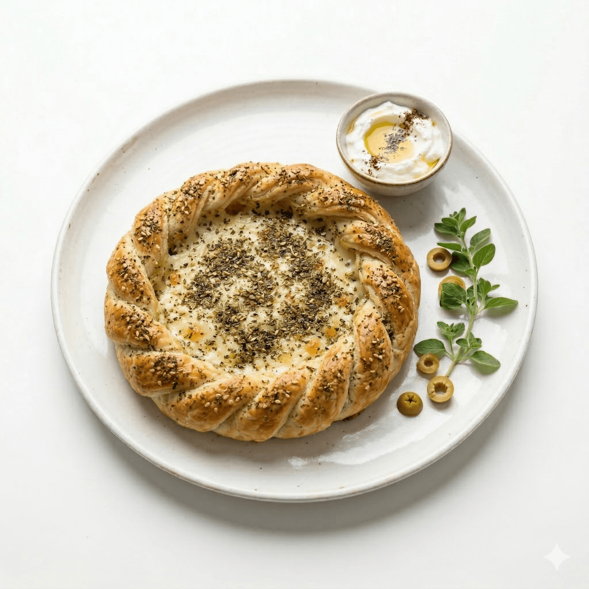 cheese and thyme tart