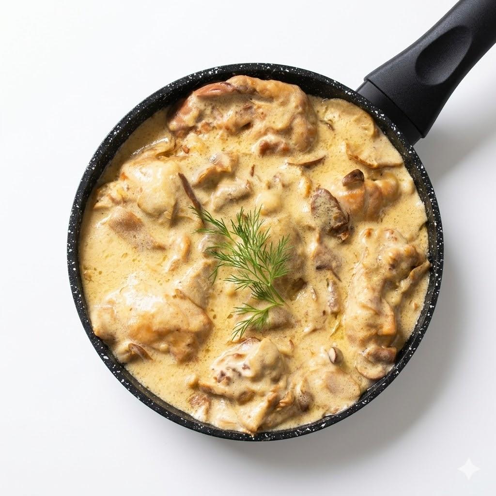 Chicken Dish with Cheddar Sauce