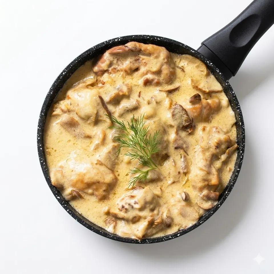 Chicken Dish with Cheddar Sauce