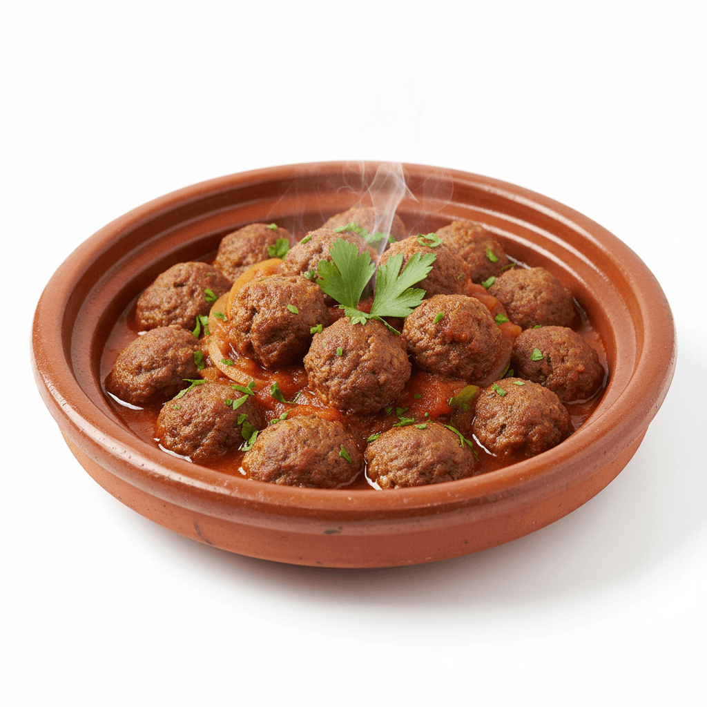 Fakhara Kefta Meat Tomato Sauce