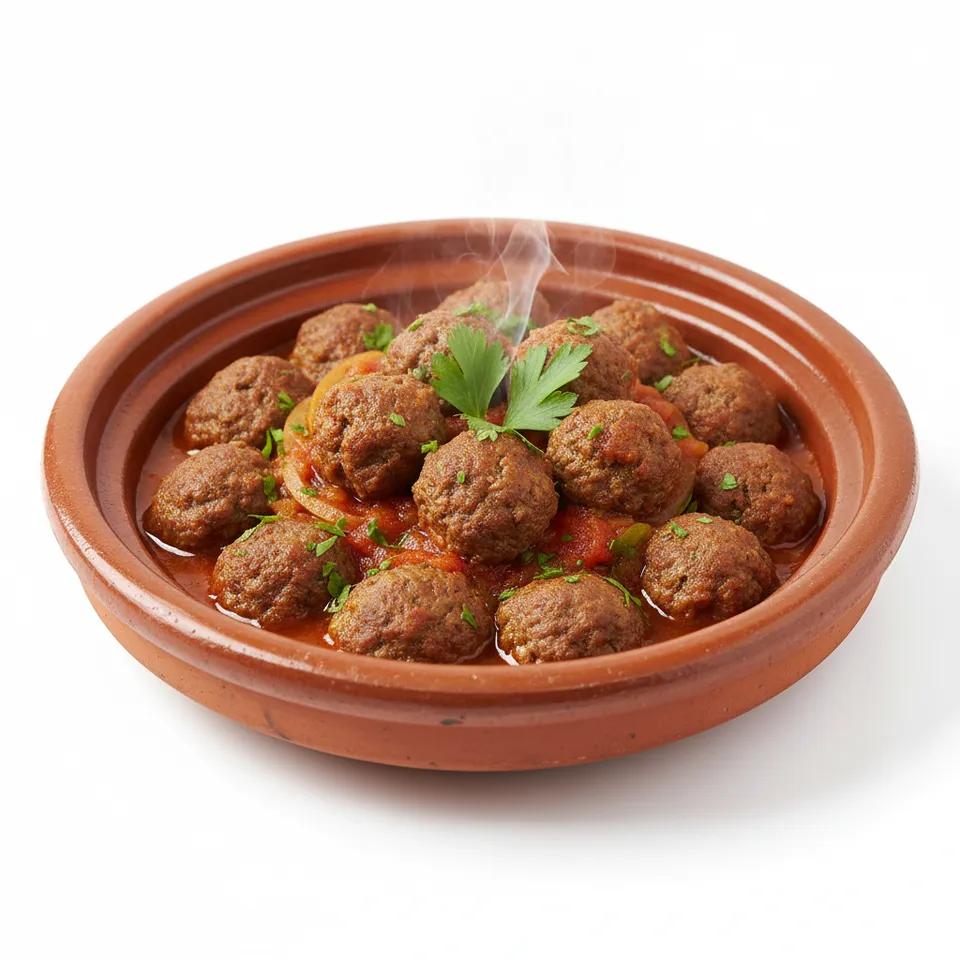 Fakhara Kefta Meat Tomato Sauce