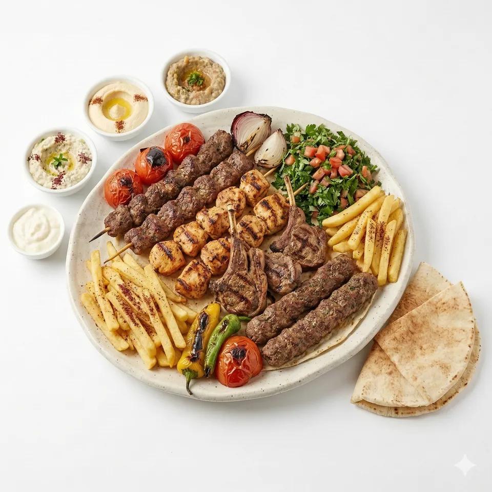 Grilled Dishes, Mixed Meats