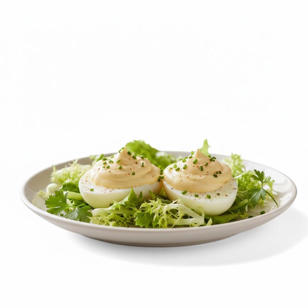 Hard-boiled Egg with Mayonnaise