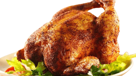Poulet Entier Braisé