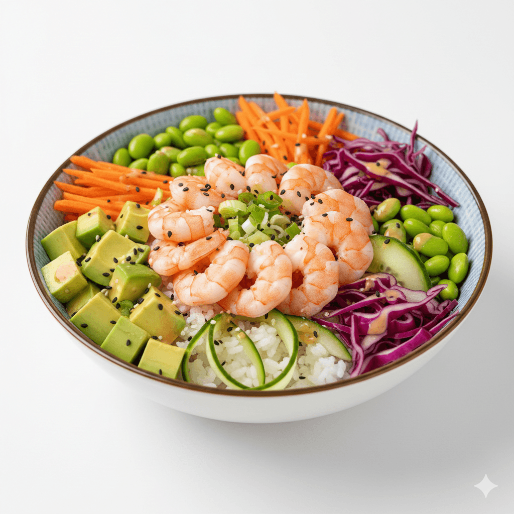 Shrimp Poke Bowl