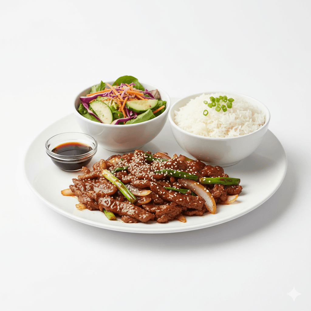 Mongolian Beef Dish