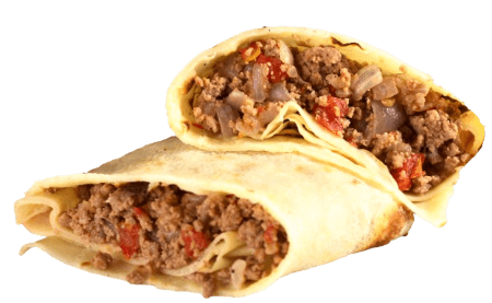 Crêpe Salée à la Viande Hachée