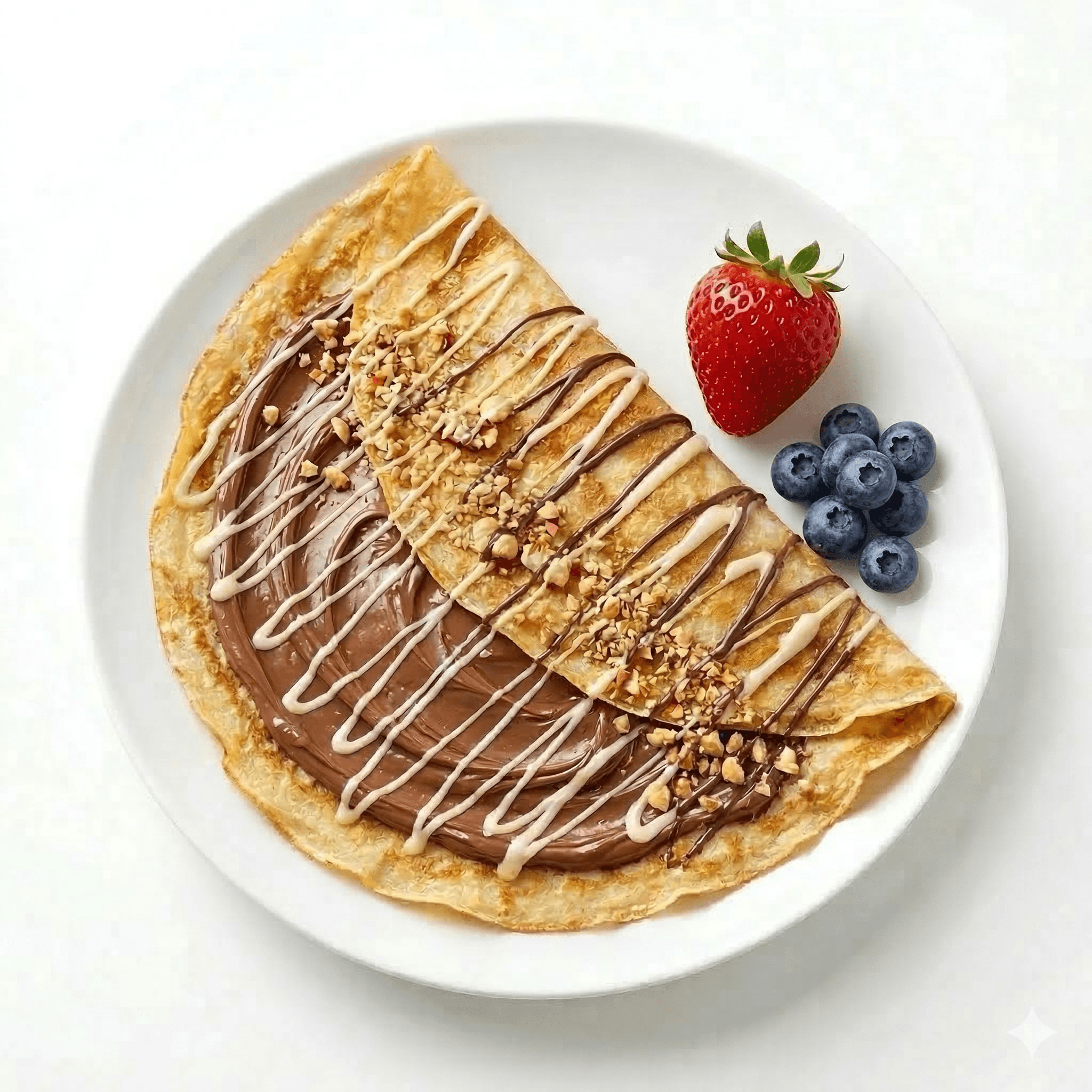 Crêpe Nutella+ 2 Fruits