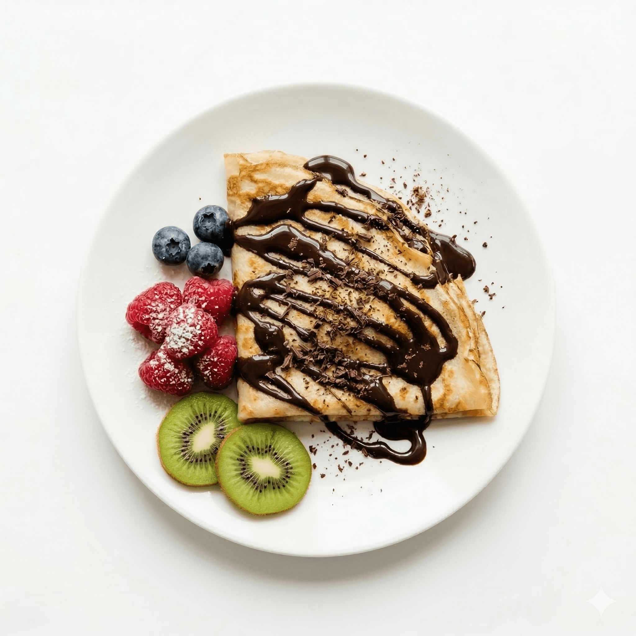 Crêpe el Mordjene Noir et 3 Fruits