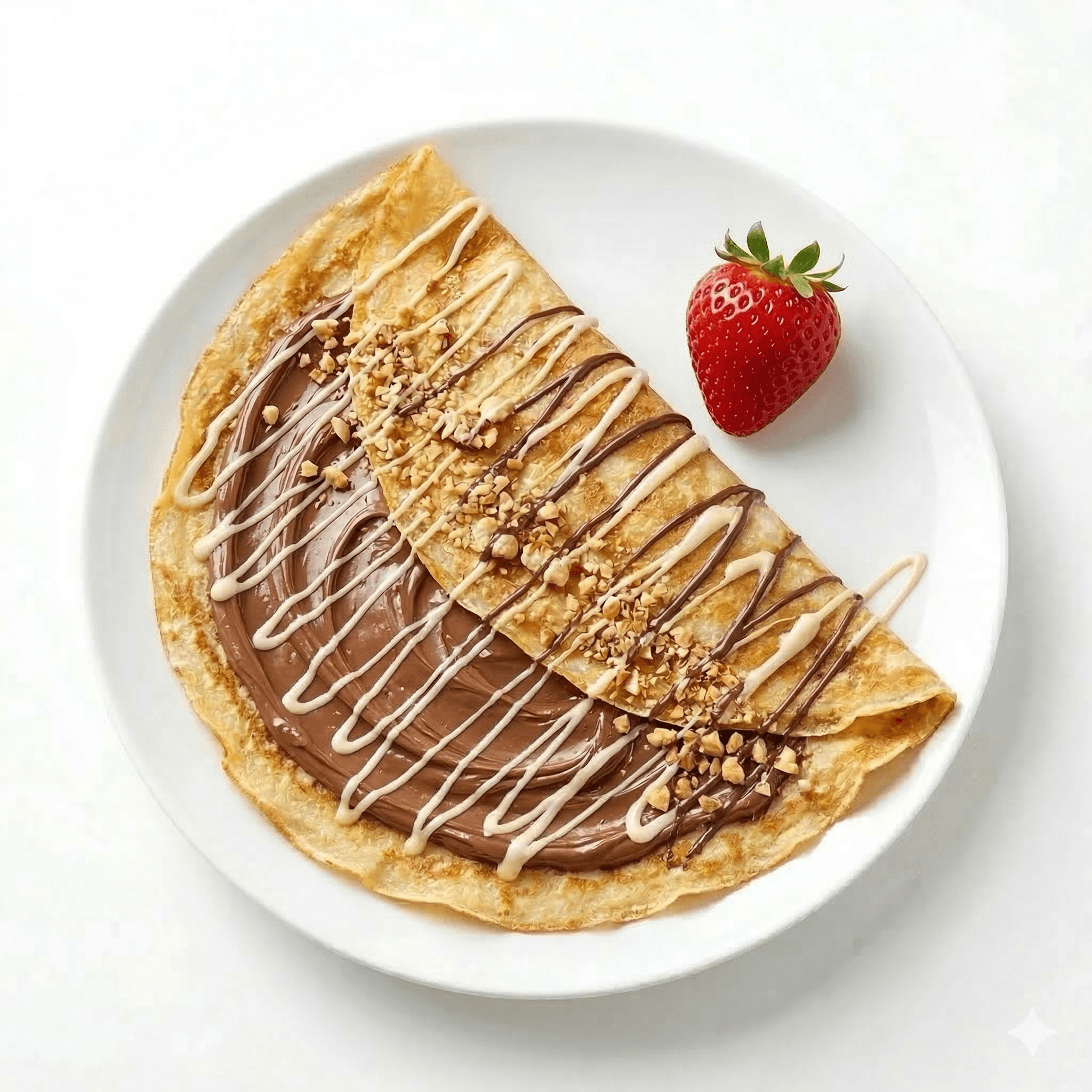 Crêpe Nutella + 1 Fruit