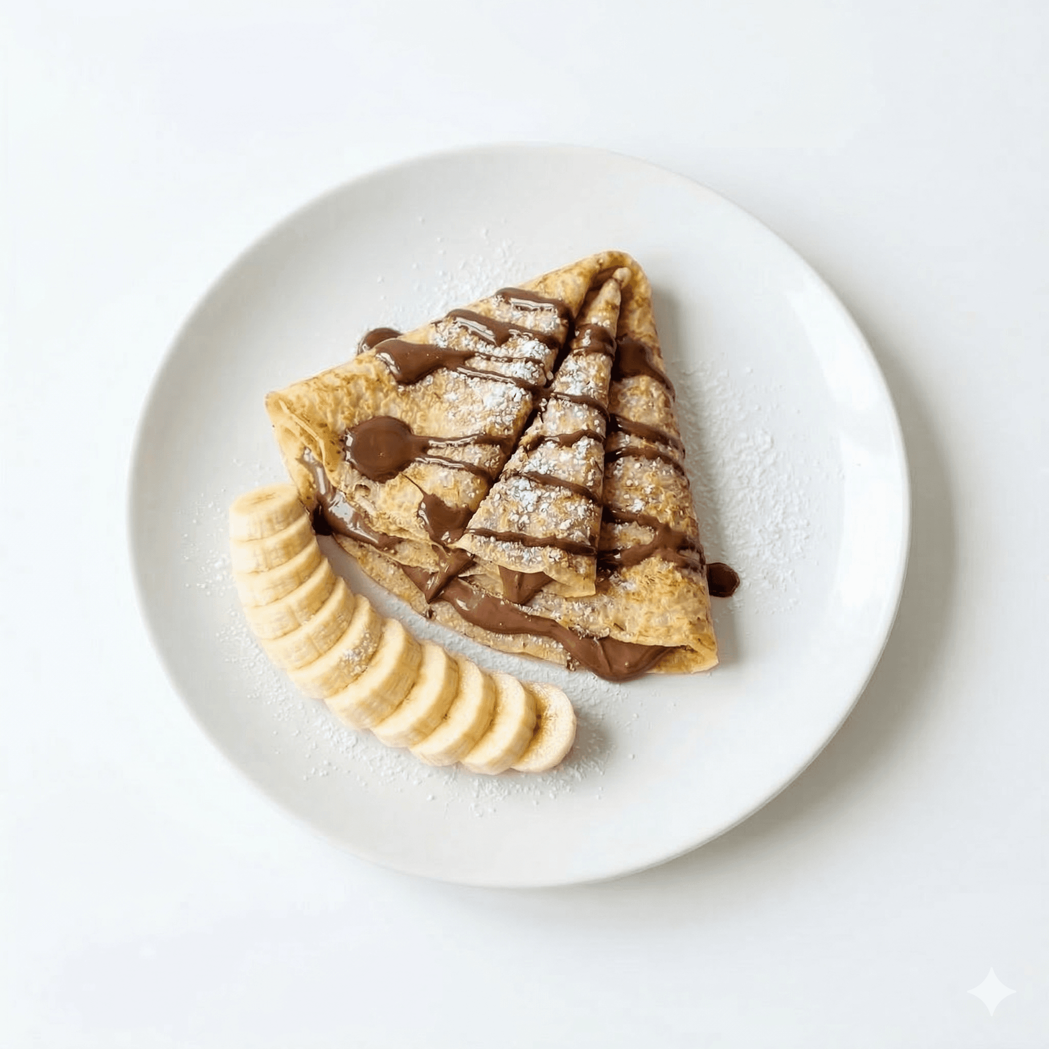 Crêpe Chocolat et 1 Fruit