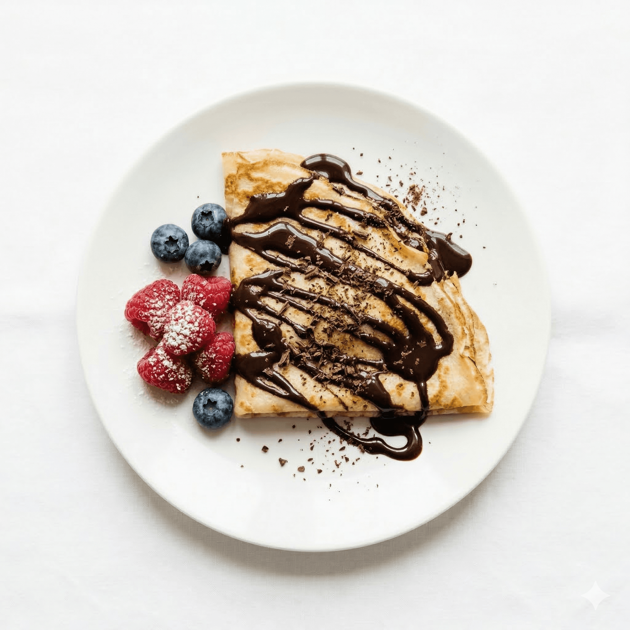 Crêpe el Mordjene Noir et 2 Fruits