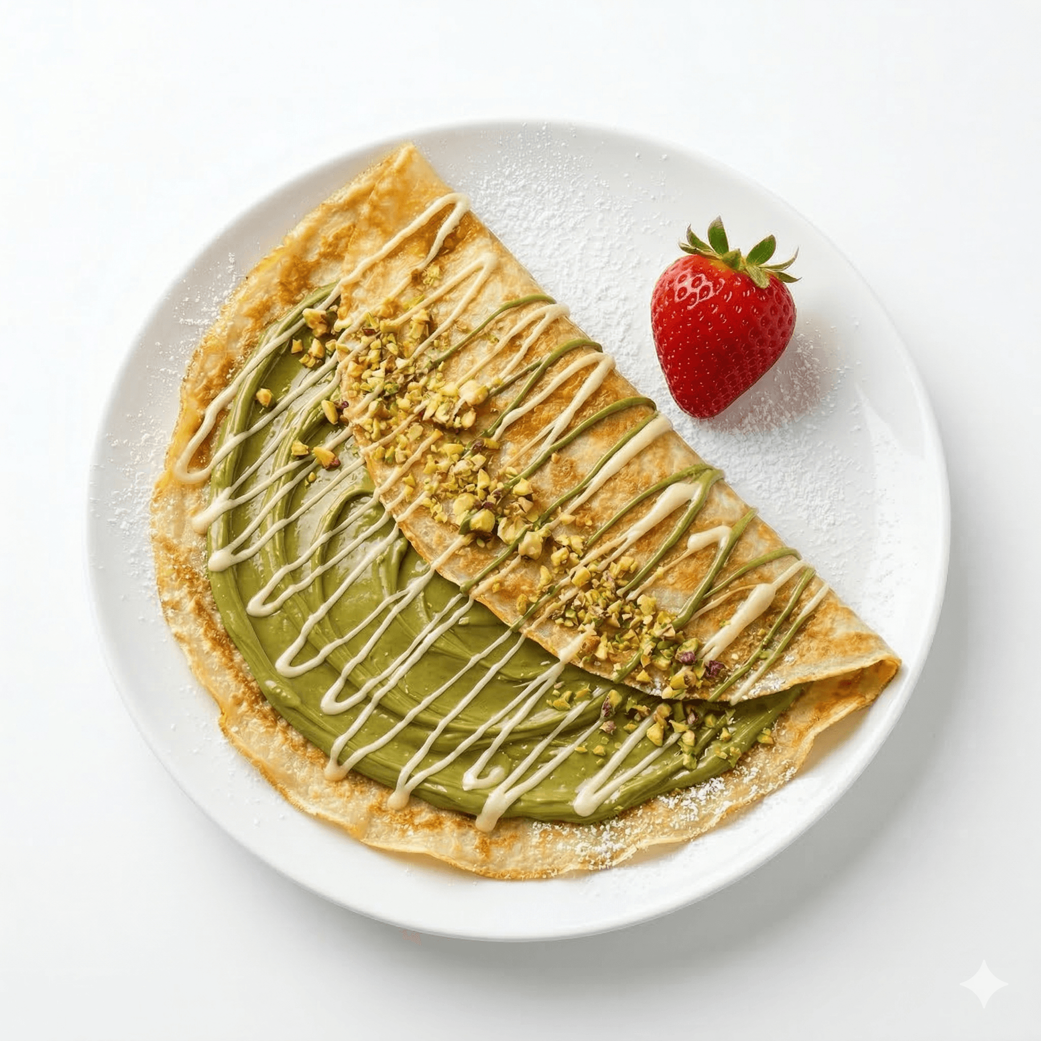 Crêpe Pistache+ 1 Fruit
