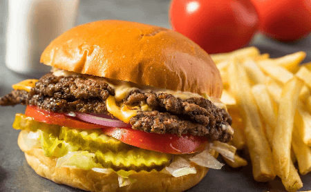 Burger Viande  & Frites