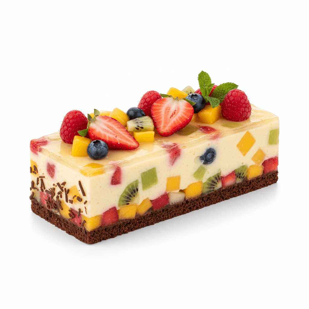 Pavé fruits rouges