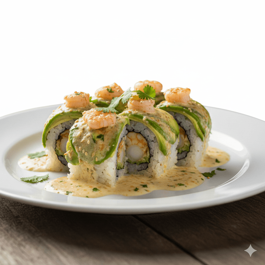 California Dragon roll cuit
