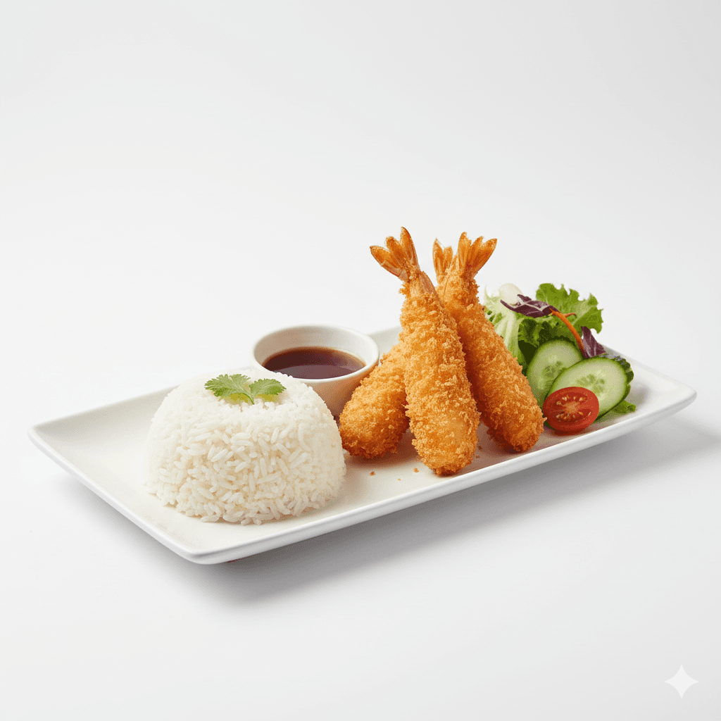 Plat Crevette Tempura