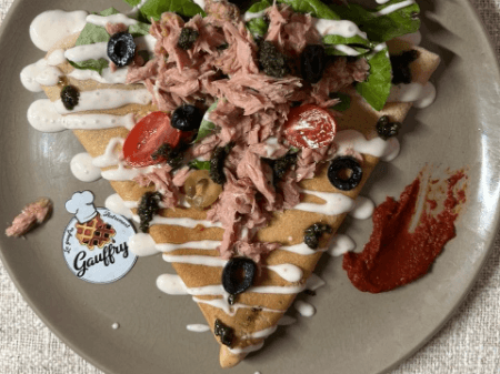 Crêpe méditerranéenne
