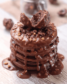 Pancake Ferrero Rocher
