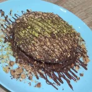 Pancake Nutella fruit sec