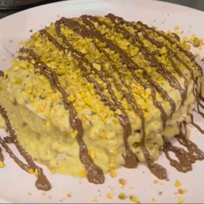 Pancake Nutella pistache