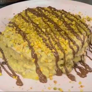 Pancake Nutella pistache