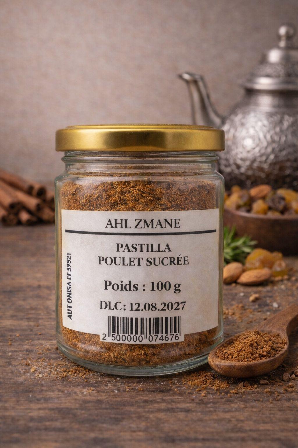 Épices Pastilla Poulet Sucrée