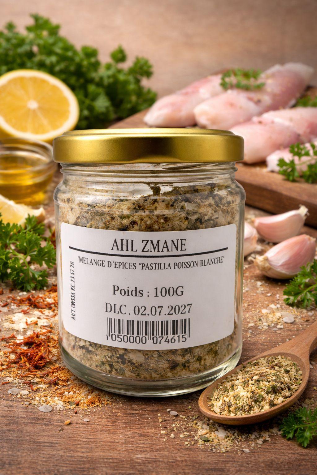 Épices Pastilla Poisson Blanche