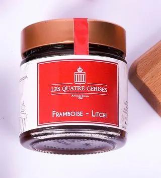 Confiture Framboise Litchi 230g