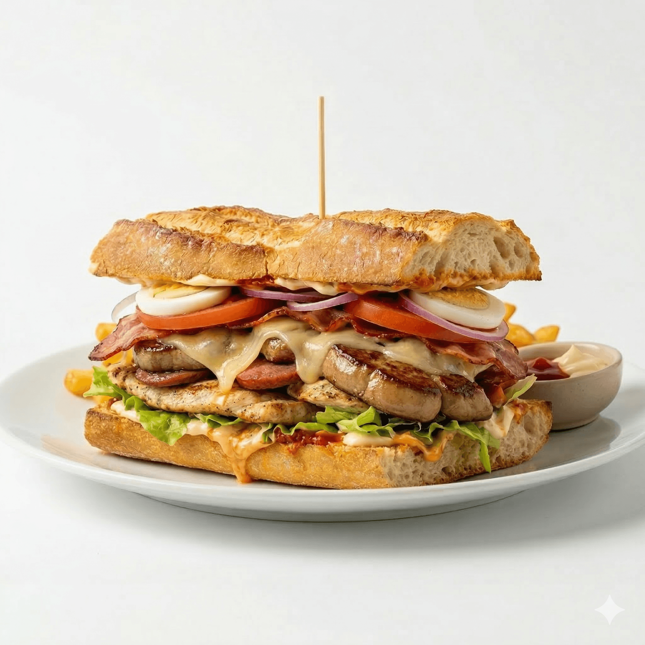 Sandwich Foie D'Agneau