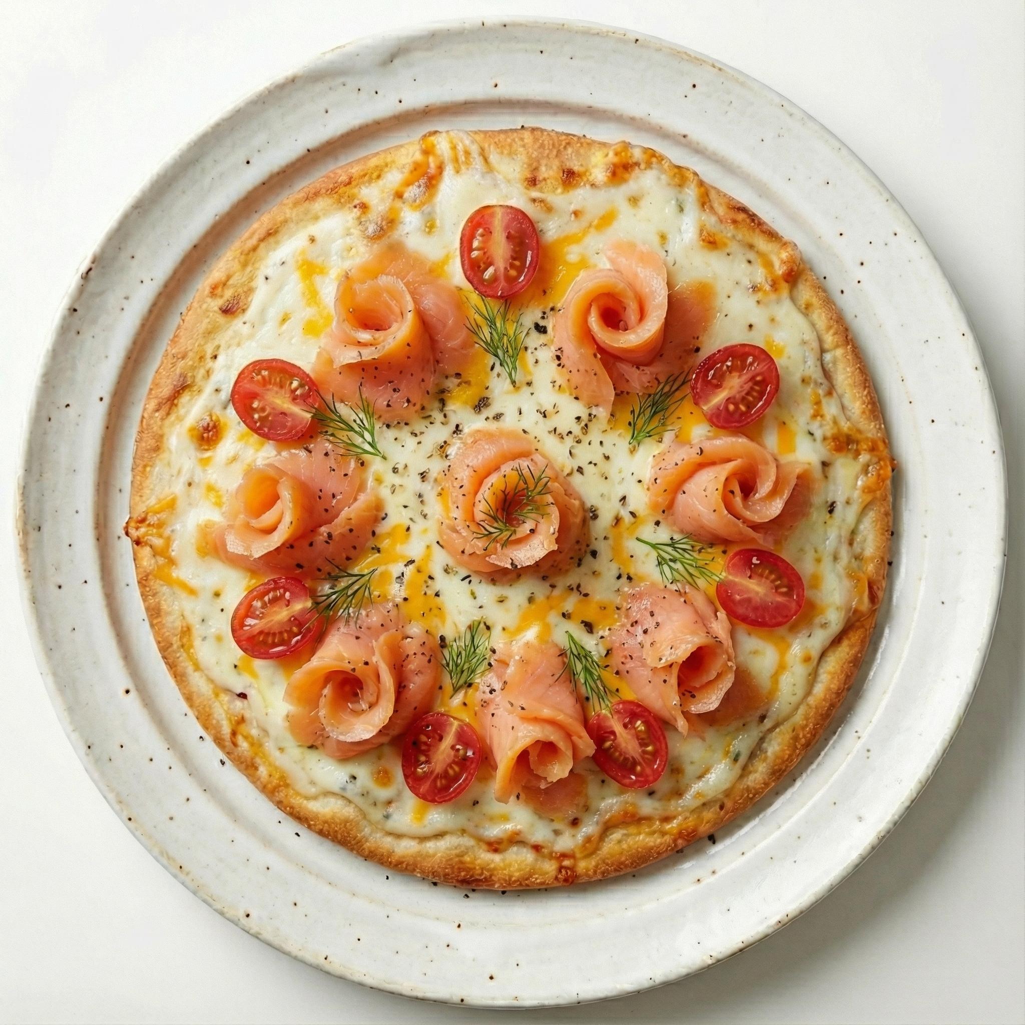 Pizza Saumon Fumé M