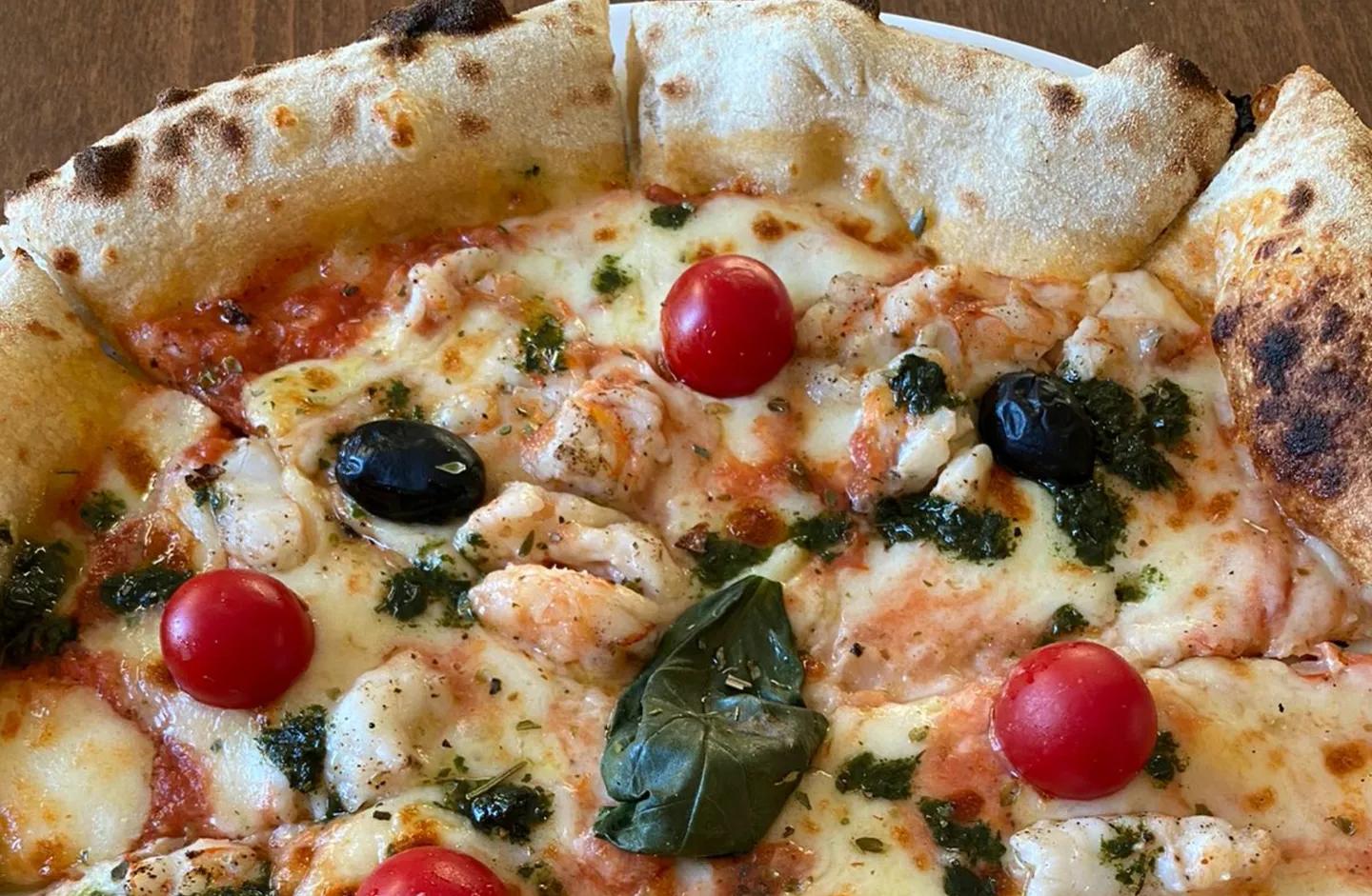 Pizza Gamberetto
