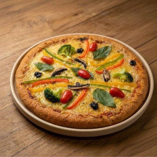 Pizza végétarienne (blé complet)