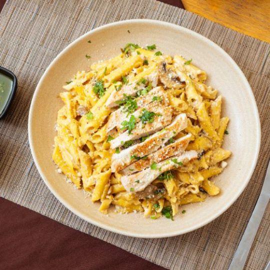 Penne Au Poulet Champignons (sans gluten)