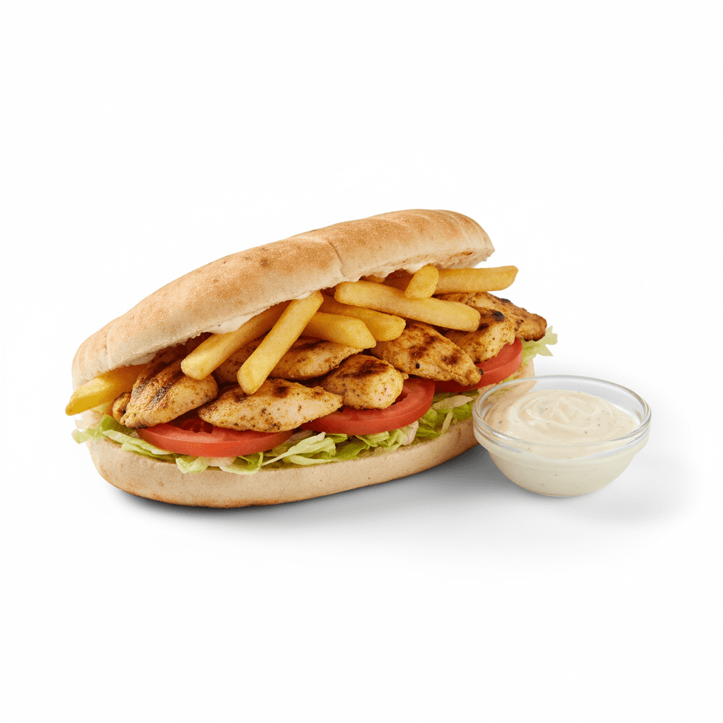 Chiche Taouk Sandwich