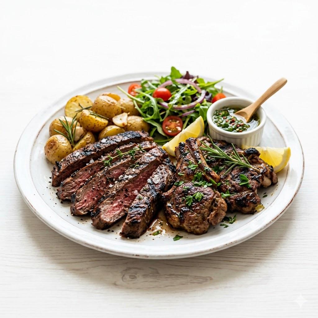 Beef and Angel Combo