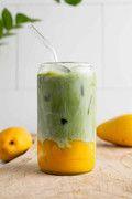 Iced Matcha Mango