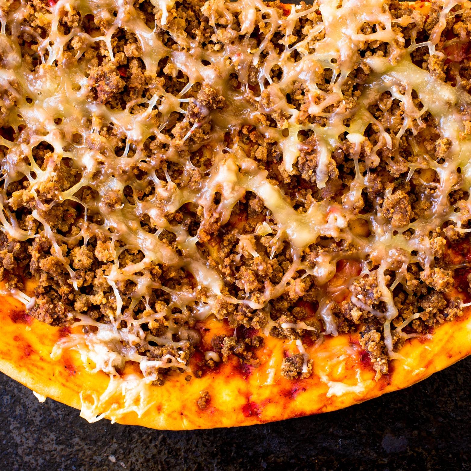 Pizza Méga Viande Hachée