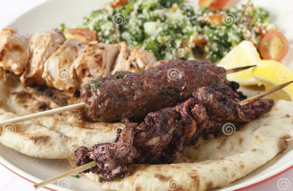 Mixed Dishes: Shish Taouk