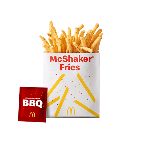 Moyenne McShaker™ Fries – Assaisonnement BBQ