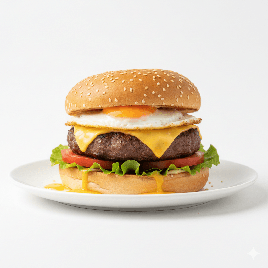 Double Egg Burger