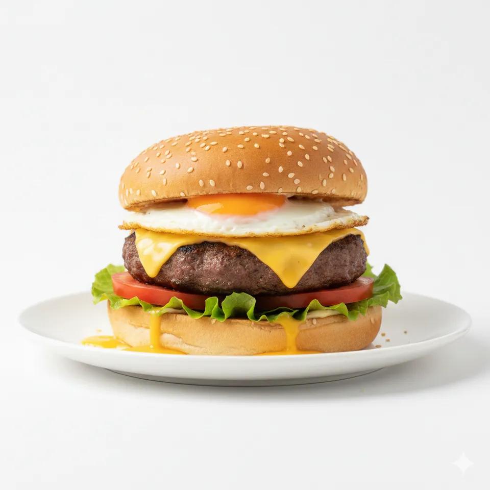 Double Egg Burger